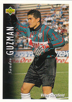 Sandro Guzman Velez Sarsfield 1995 Upper Deck Futbol Argentina #84